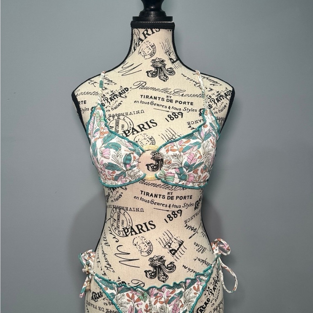 Floral Print Bikini Set